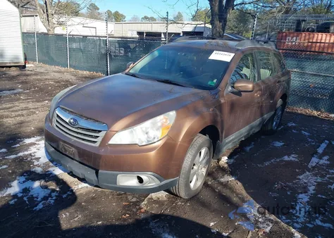 2012 Subaru Outback 2.5I z USA, uszkodzony, nr VIN 4S4BRBAC3C3252908
